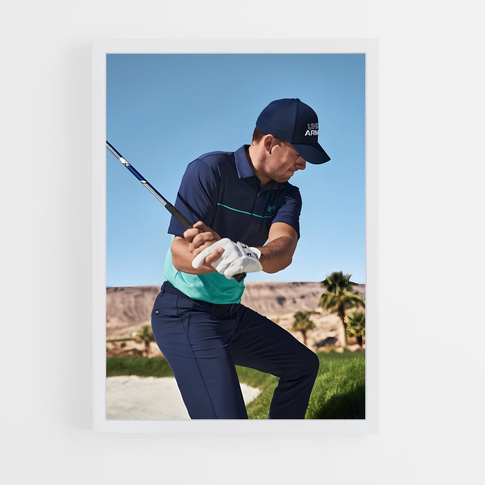 Poster Jordan spieth émerge – affiche Golf (vue 3)